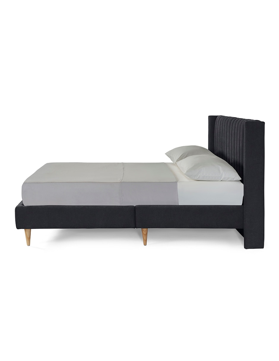 Base para cama armable de madera pino matrimonial 5