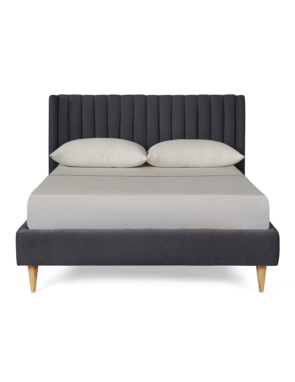 Base para cama armable de madera pino matrimonial 9