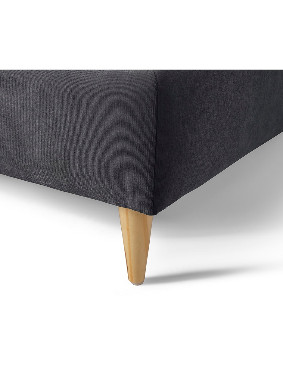 Base para cama armable de madera pino matrimonial 6