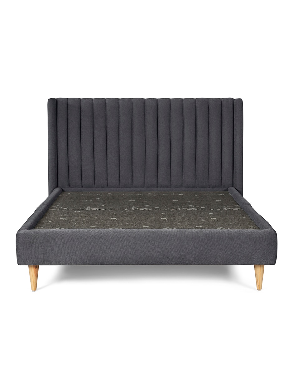 Base para cama armable de madera pino matrimonial 7