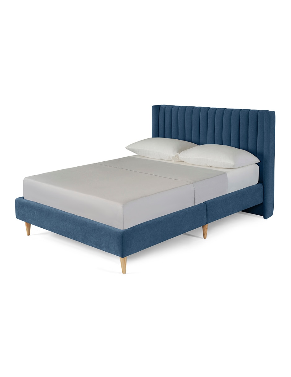 Base para cama armable de madera pino matrimonial Base para cama armable de madera pino matrimonial