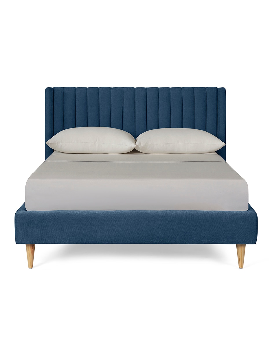 Base para cama armable de madera pino matrimonial 4