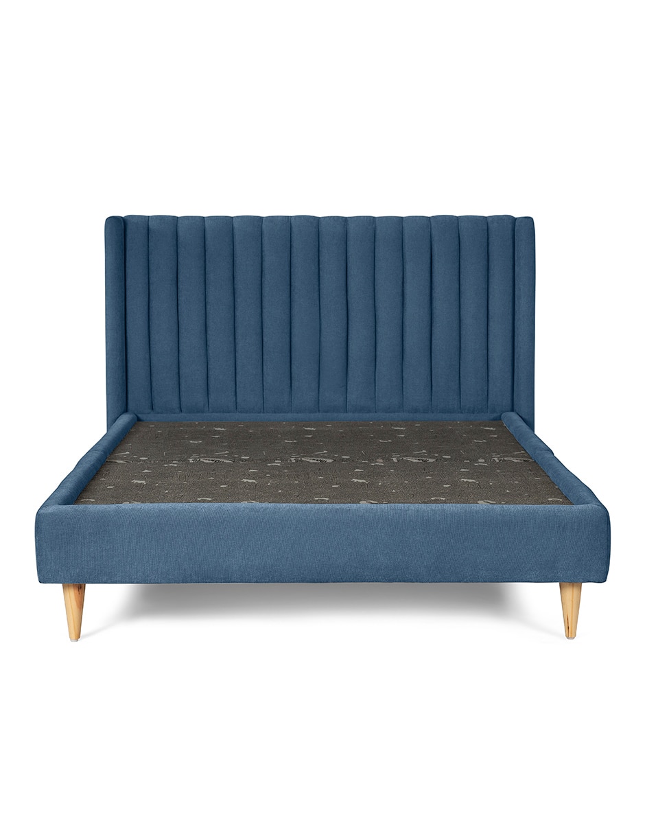Base para cama armable de madera pino matrimonial 5