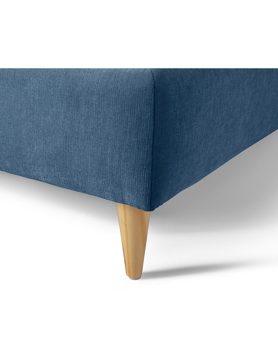 Base para cama armable de madera pino matrimonial 6
