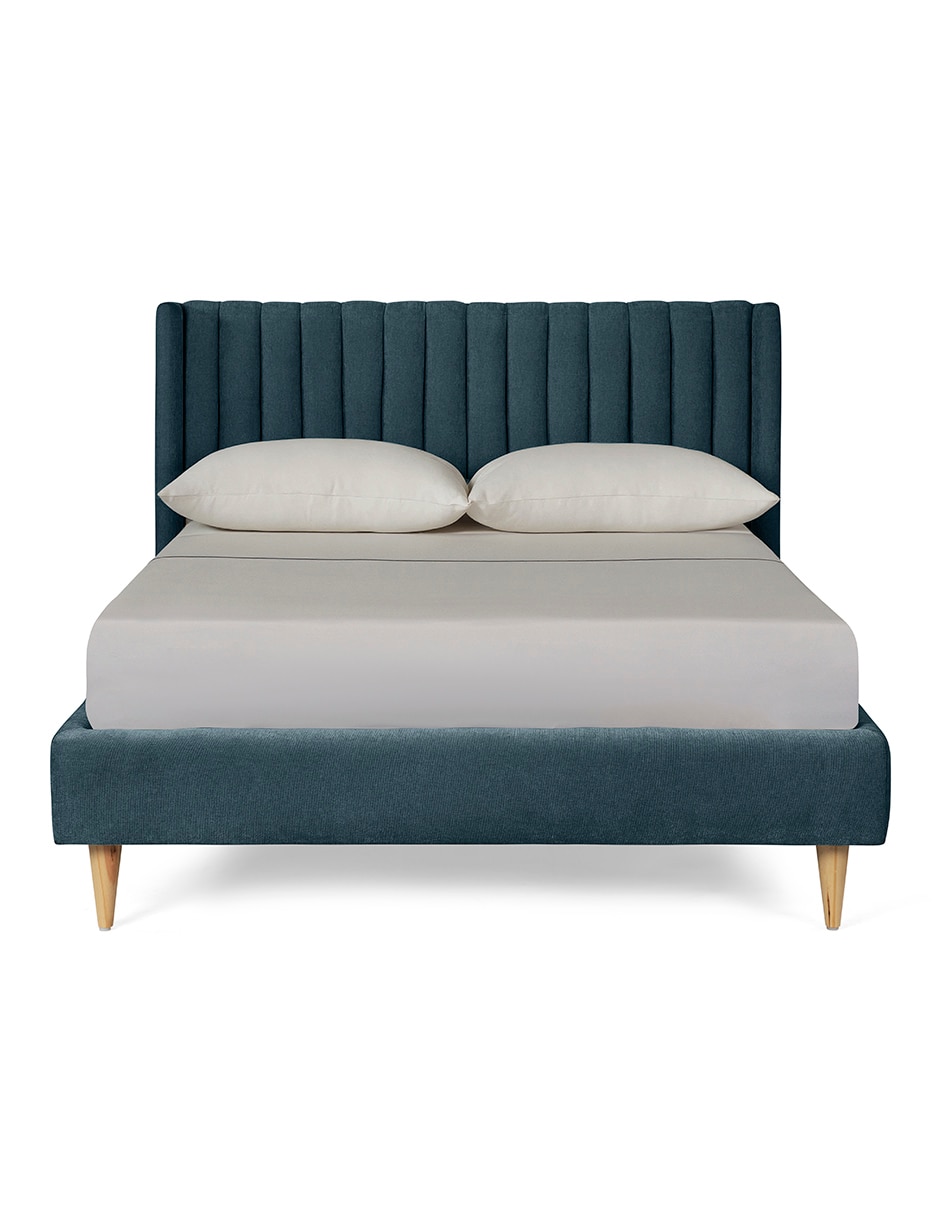 Base para cama armable de madera pino matrimonial 2