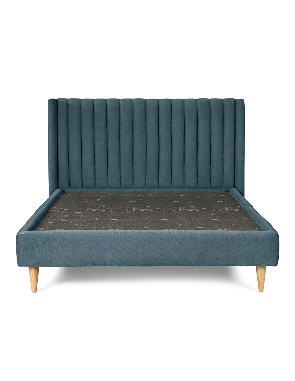 Base para cama armable de madera pino matrimonial 5