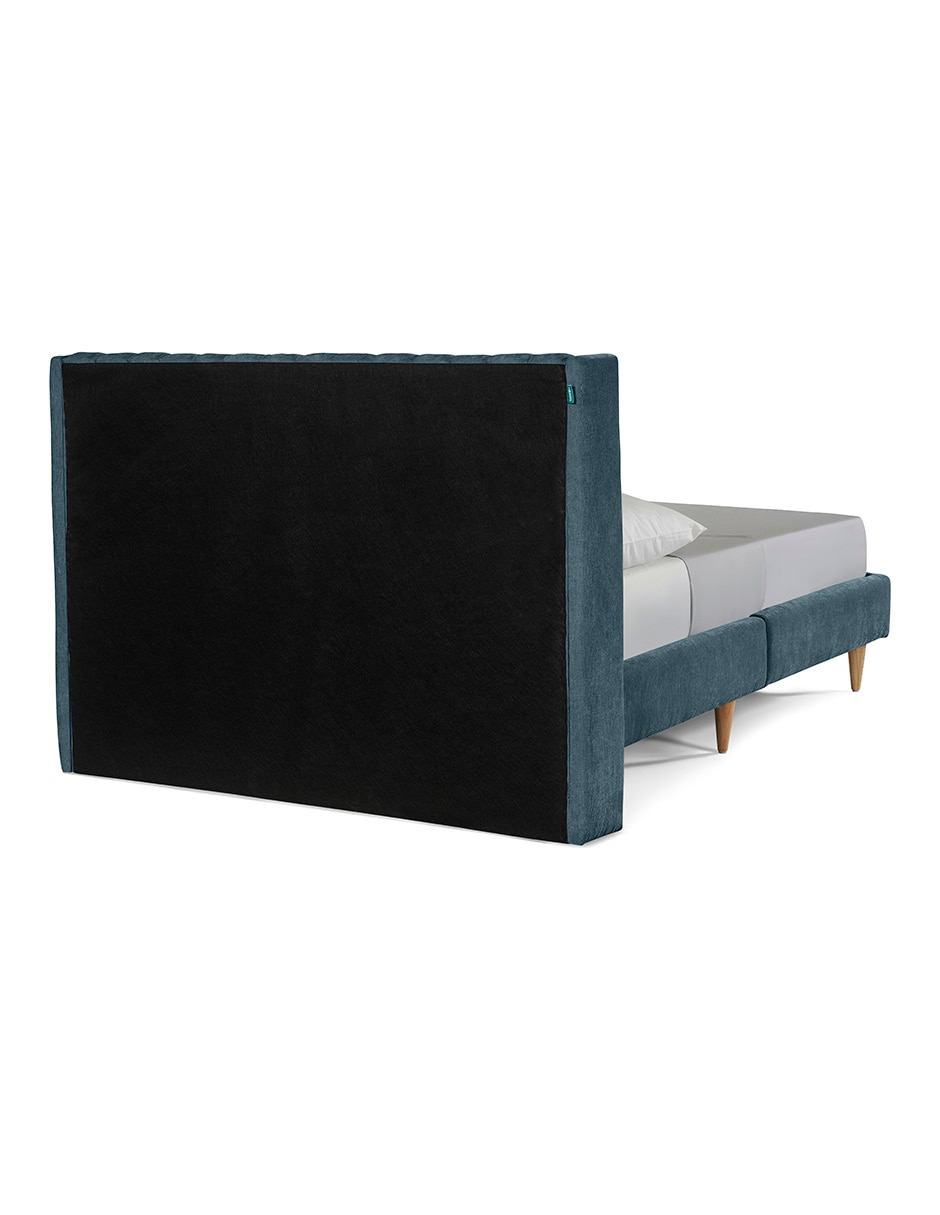 Base para cama armable de madera pino matrimonial 6