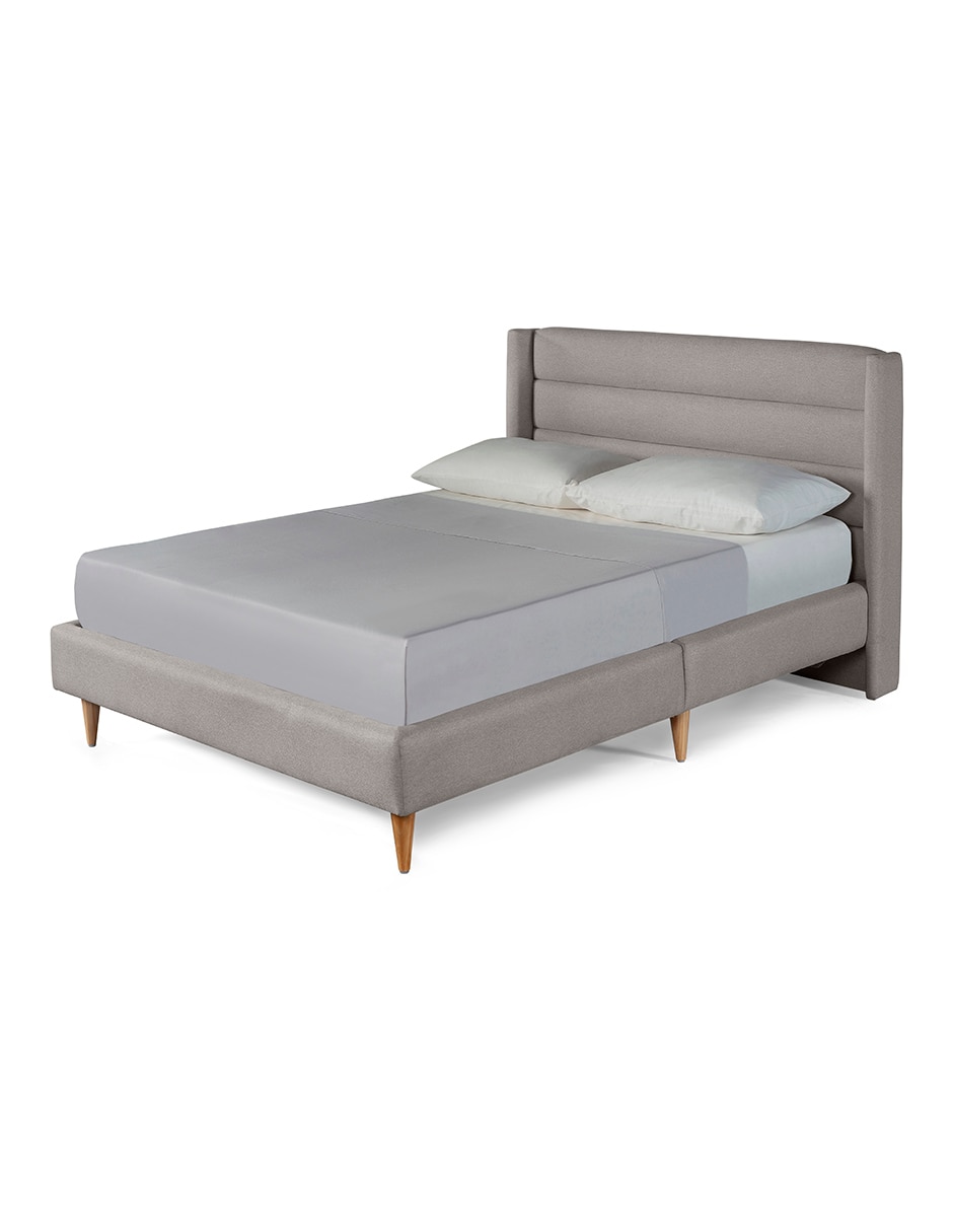 Base para cama armable de madera pino matrimonial Base para cama armable de madera pino matrimonial