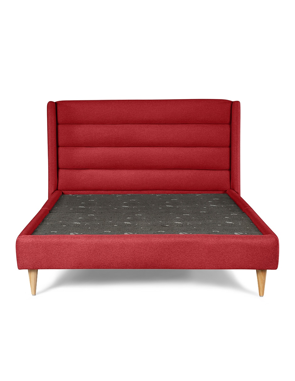 Base para cama armable de madera pino matrimonial 7