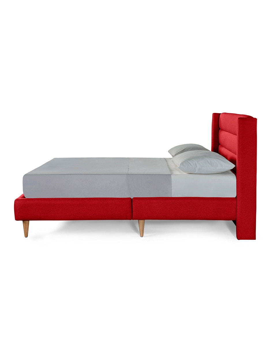 Base para cama armable de madera pino matrimonial 8
