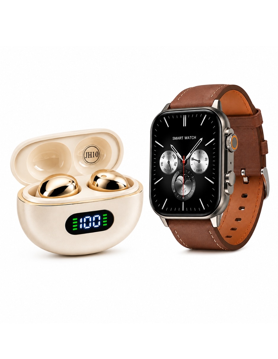 Smartwatch G-Tide S5 Pro con audífonos T-35 para unisex