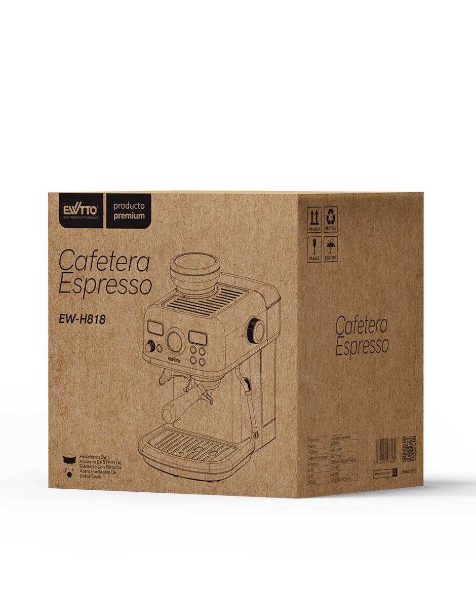 Cafetera con molino EW-H818 8