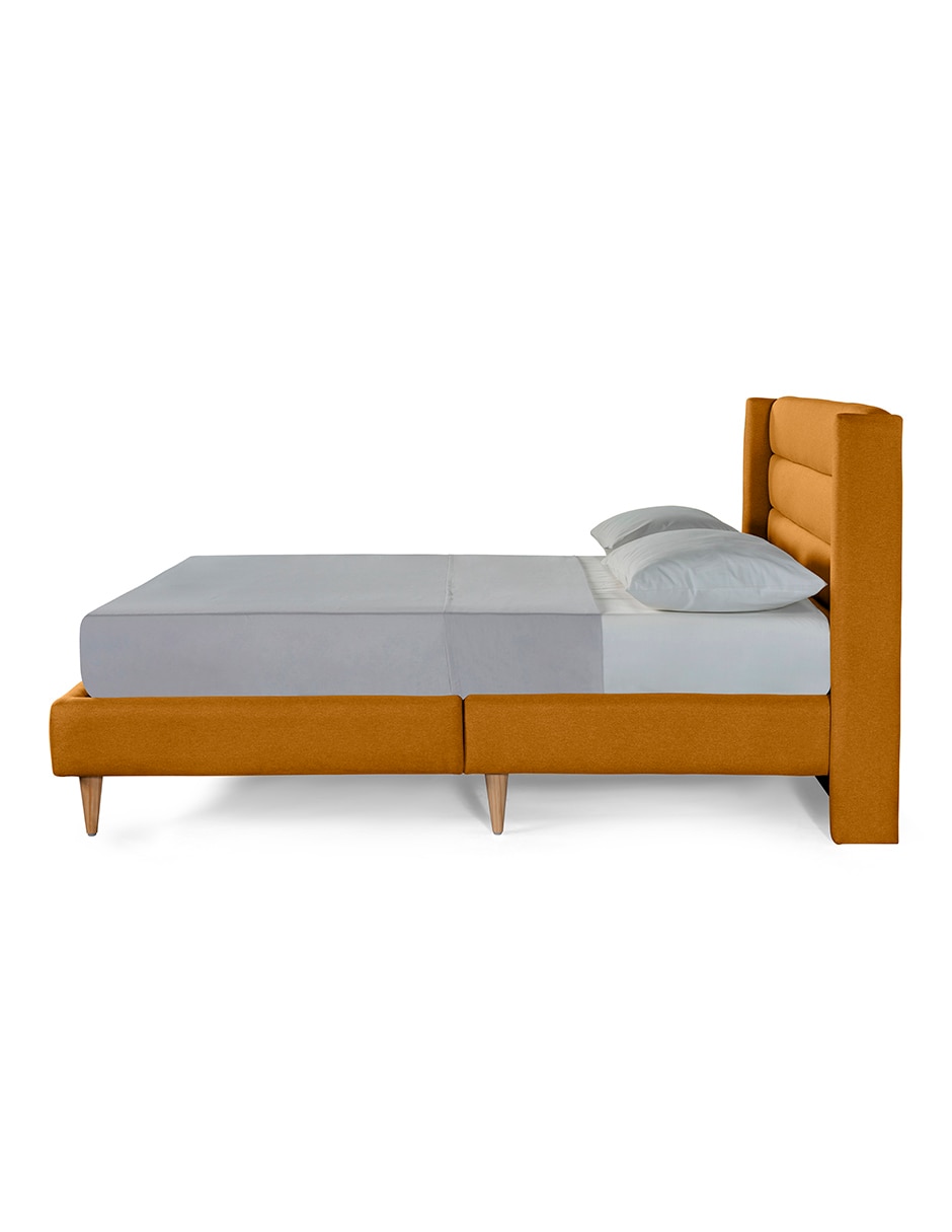 Base para cama armable de madera pino matrimonial 5
