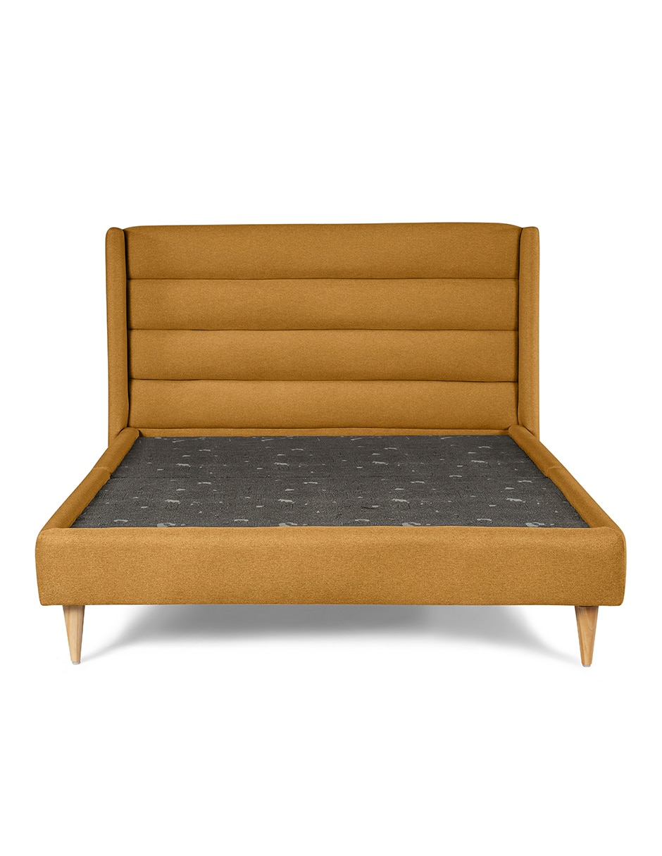 Base para cama armable de madera pino matrimonial 6