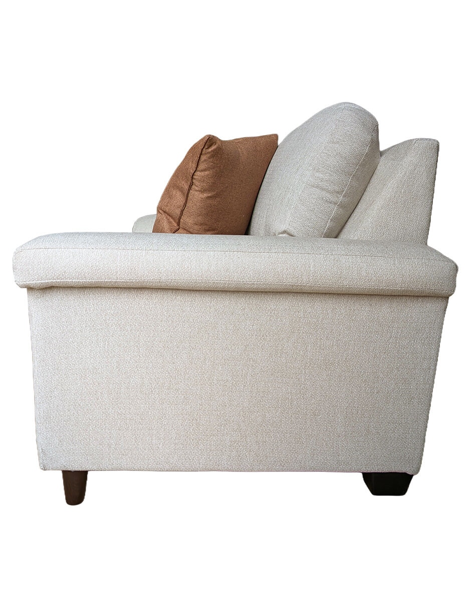Sala 2 piezas Roma Beige Furniture de suede