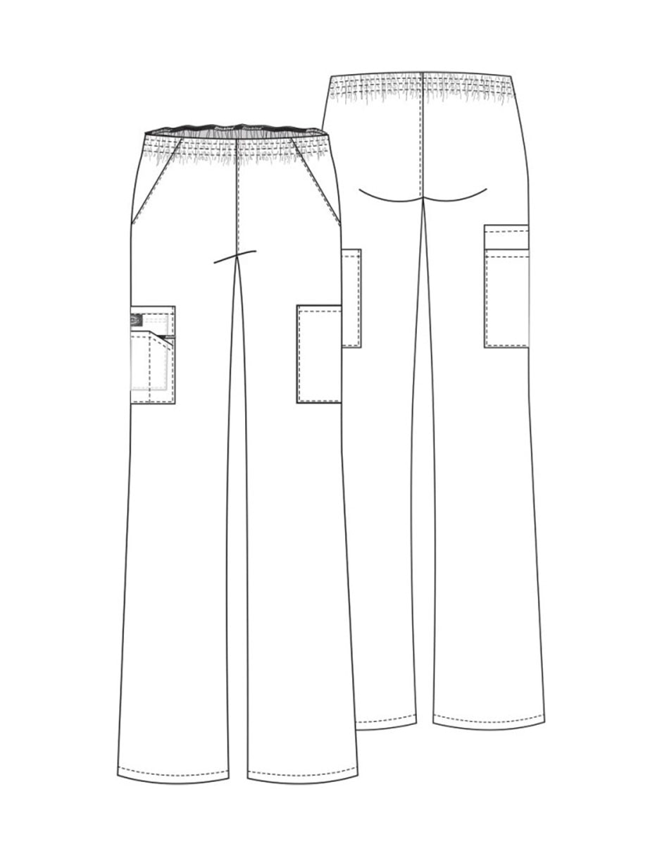 Pijama quirúrgica estilo regular para mujer 7