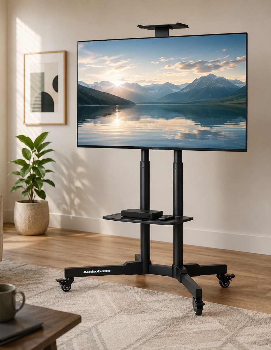 Soporte piso para pantalla portátil 32-75 pulgadas 3
