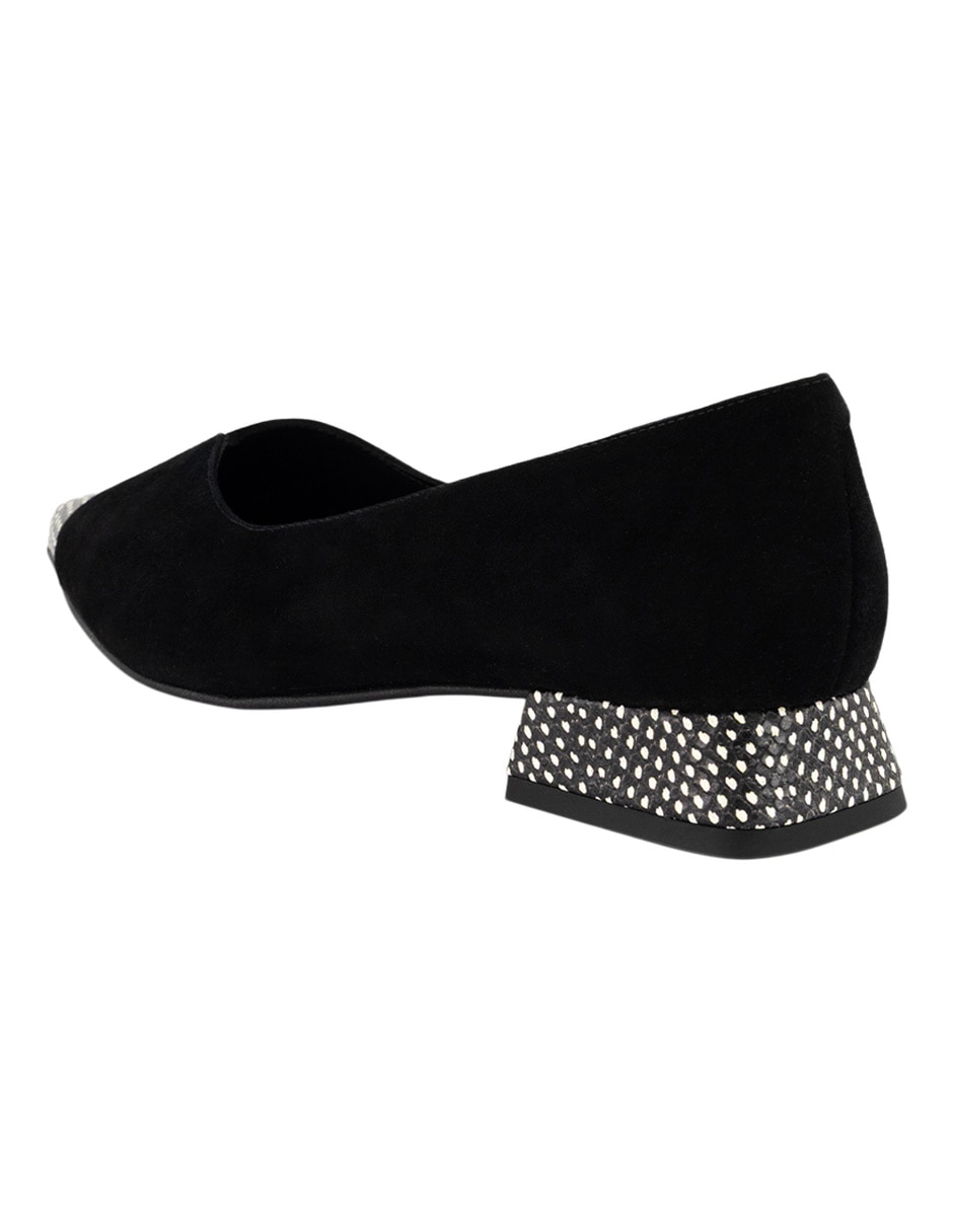 Balerina de ante para mujer 5