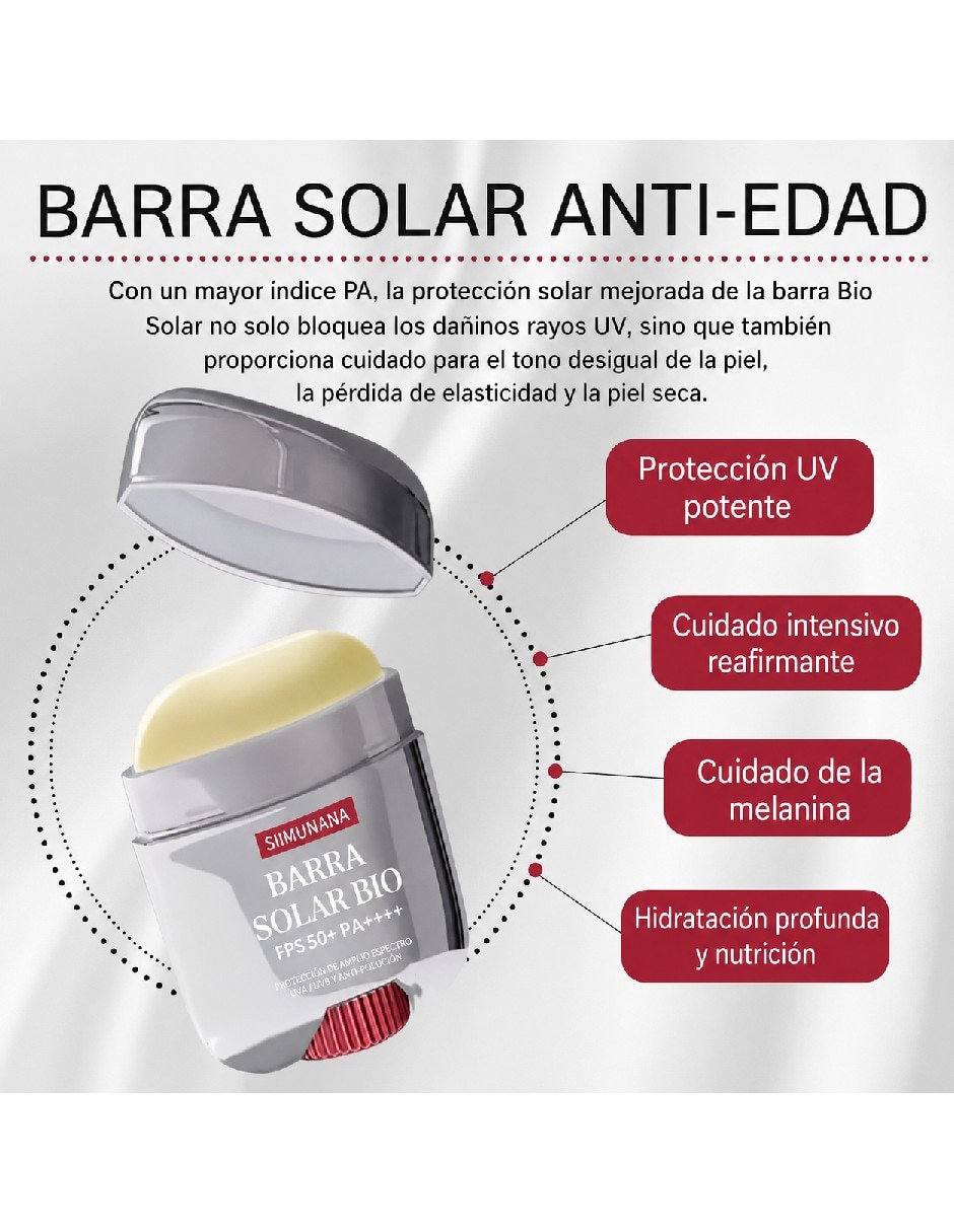 Protector solar FPS 50 Protector solar en barra refrescante 20 g 2