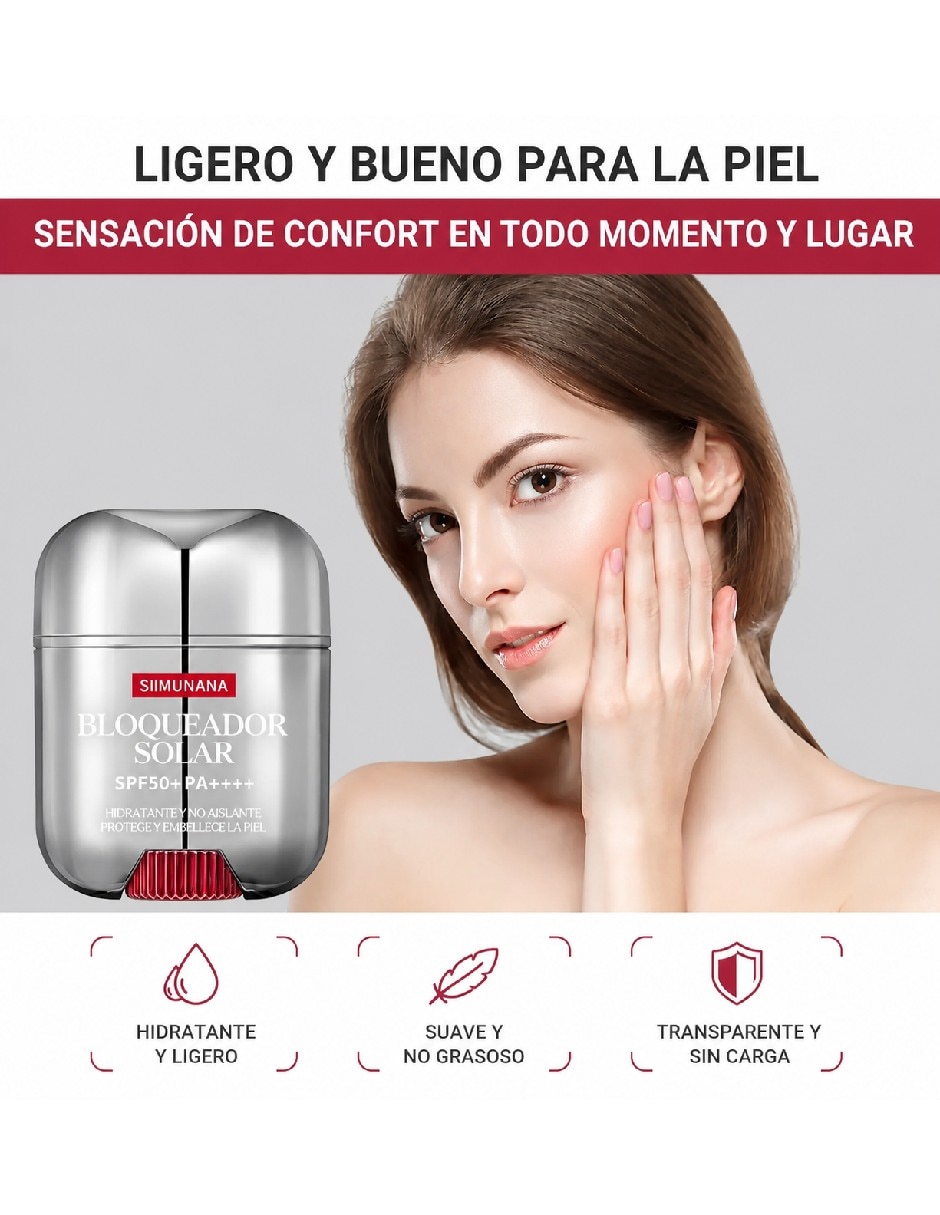 Protector solar FPS 50 Protector solar en barra refrescante 20 g 3