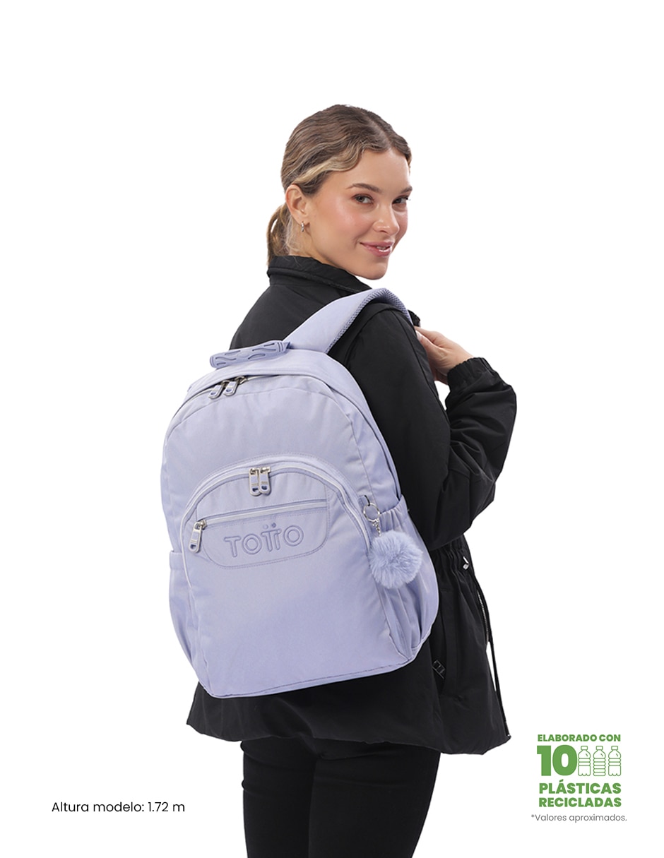 Set mochila escolar Combo Ecole Solid impermeable unisex 8