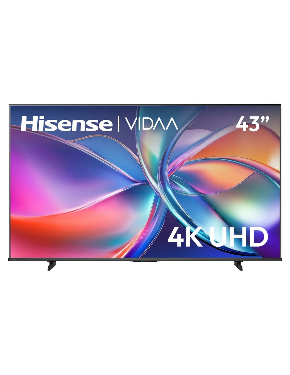 Pantalla Smart TV LED de 43 pulgadas 4K/UHD 43QD65QV con Vidaa