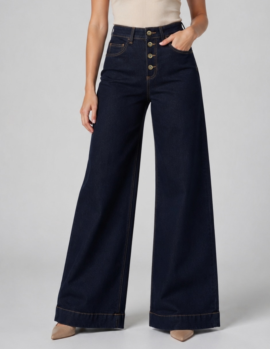 Jeans wide leg para mujer Jeans wide leg para mujer