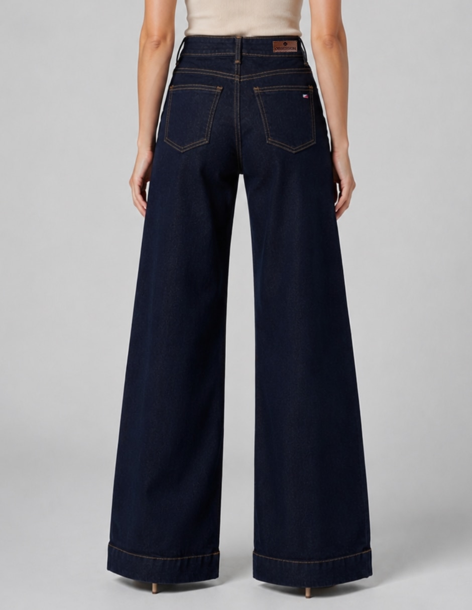 Jeans wide leg para mujer 3
