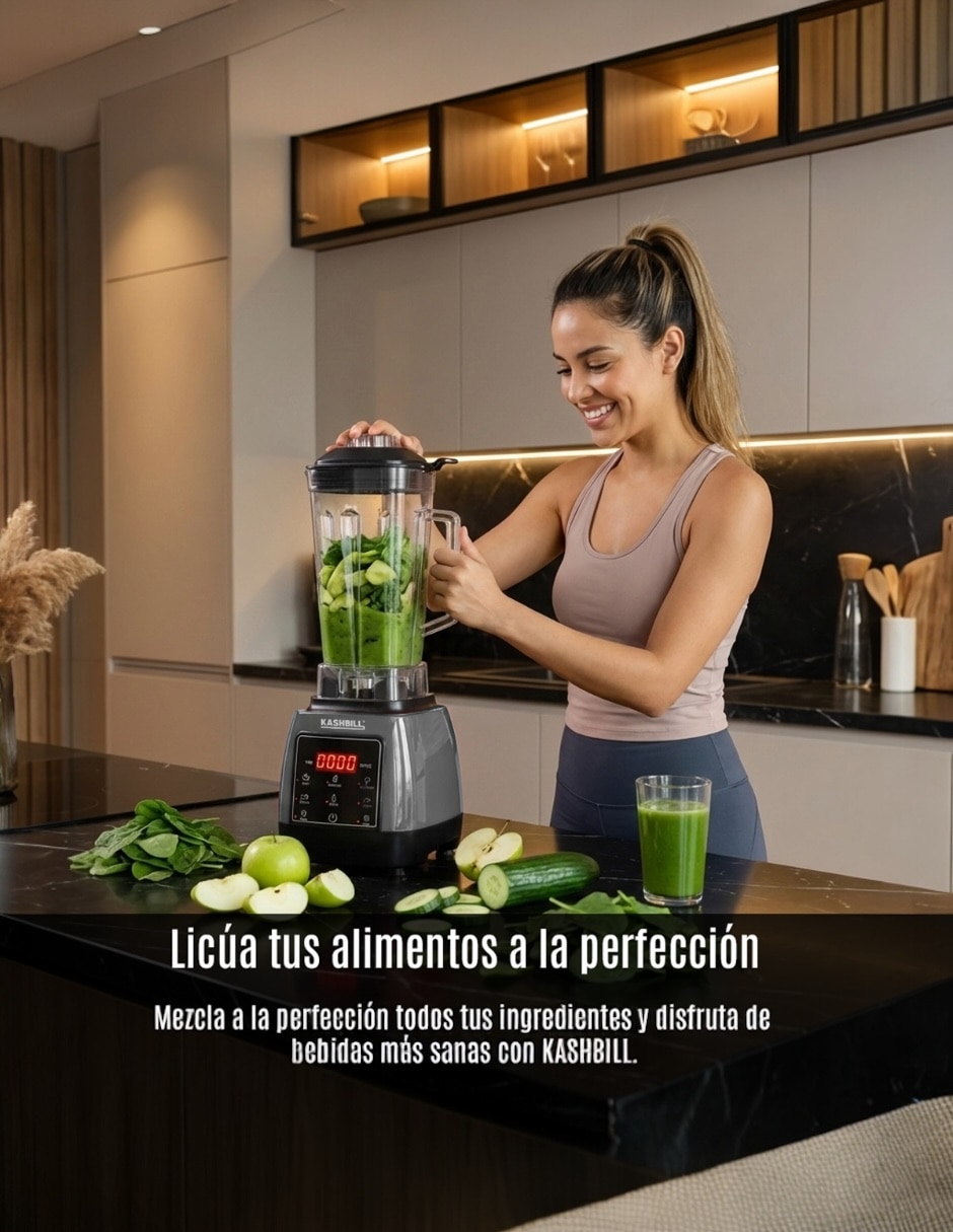 Licuadora Kashbill 8 velocidades
