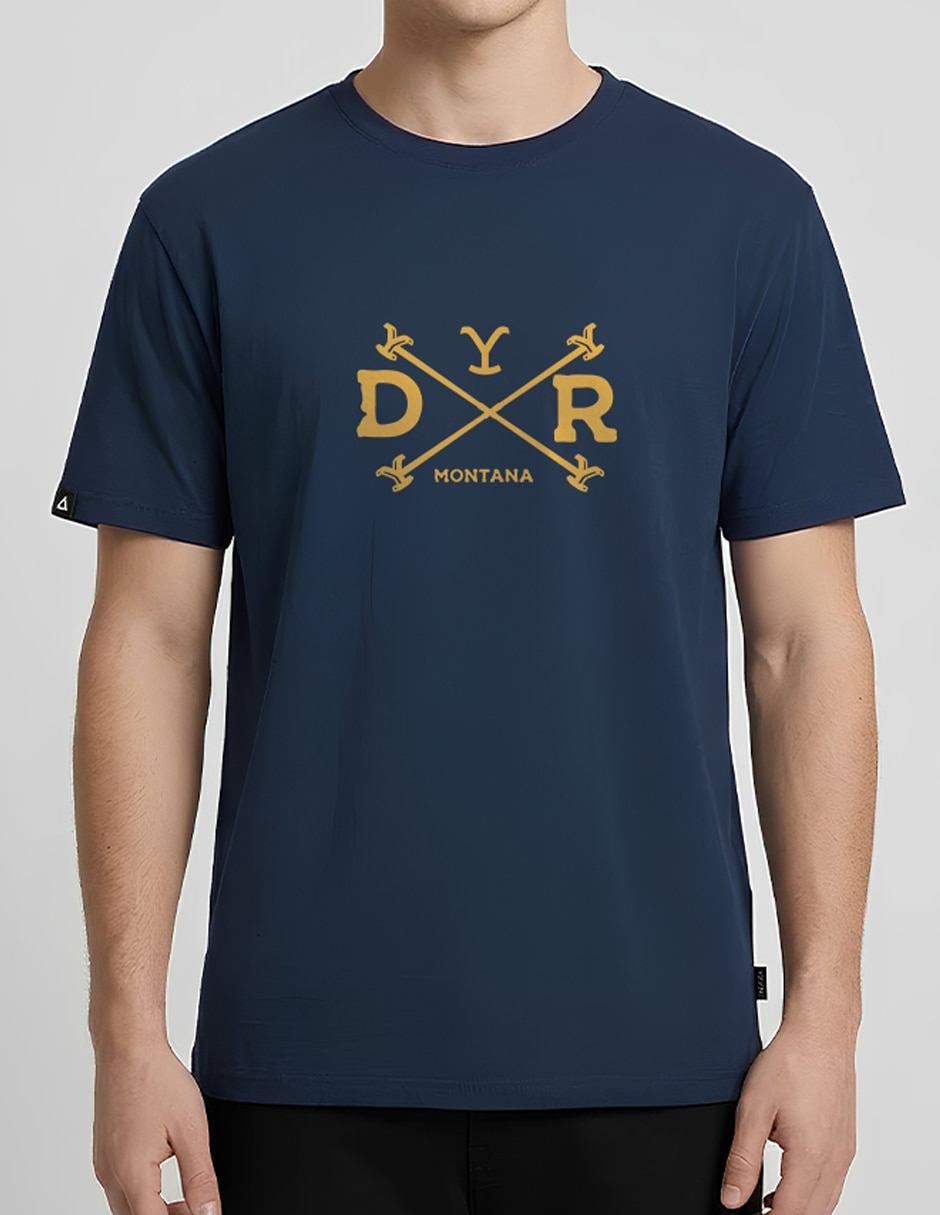 Playera cuello redondo para hombre 3