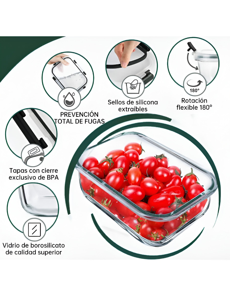No aplica de Vidrio 12 piezas piezas 3