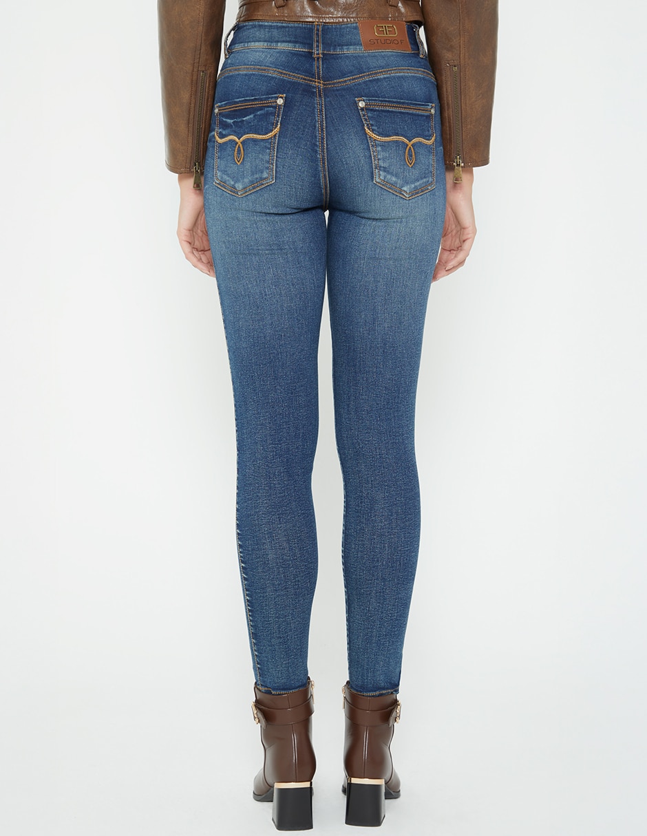 Jeans skinny para mujer 3