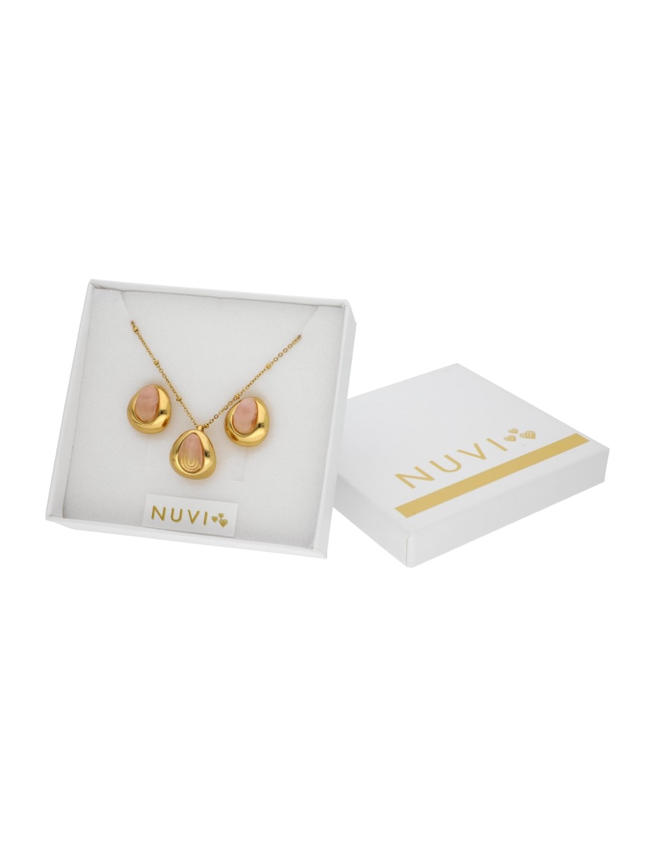 Set de collar y aretes 2