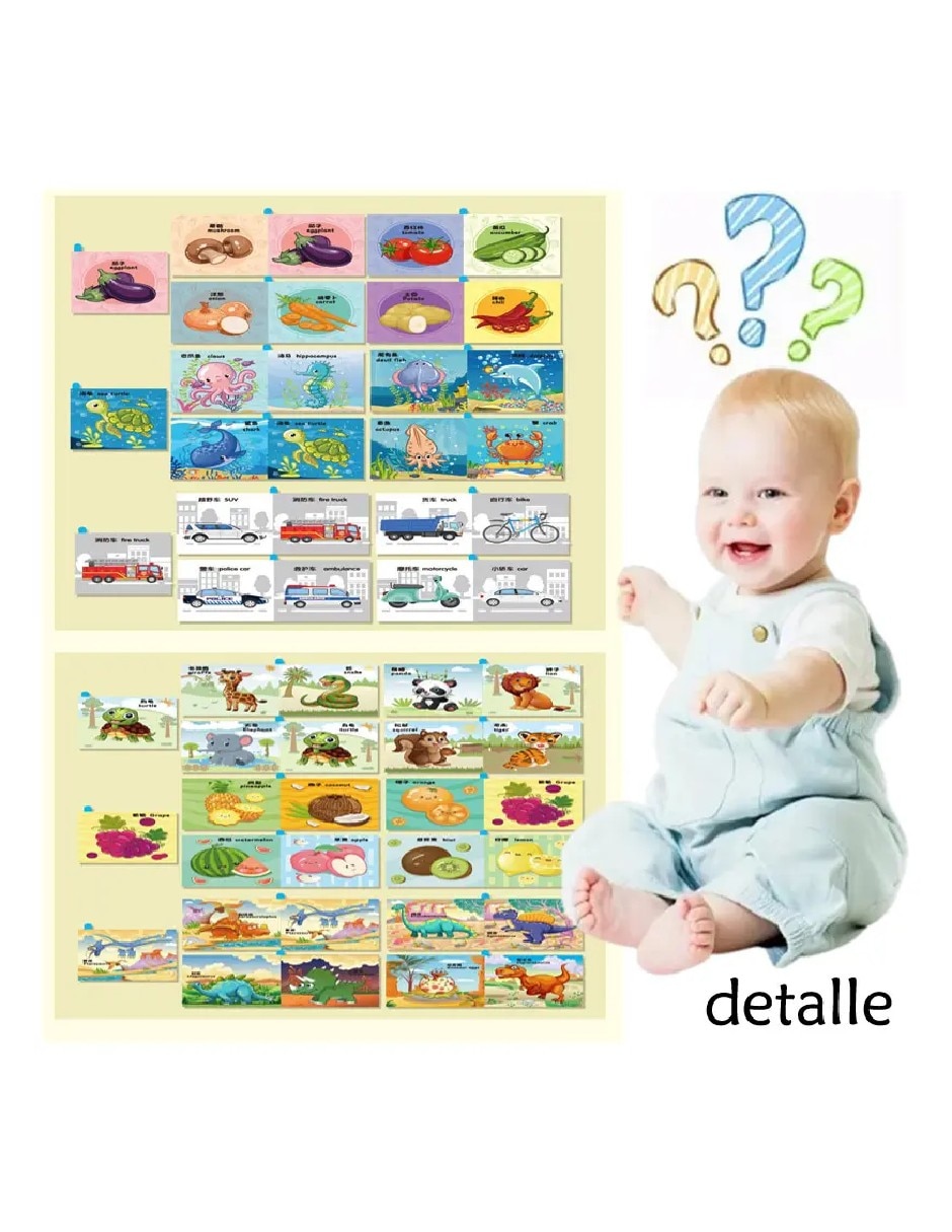 Juguete educativo motriz set de 6 libros sensoriales de tela 2