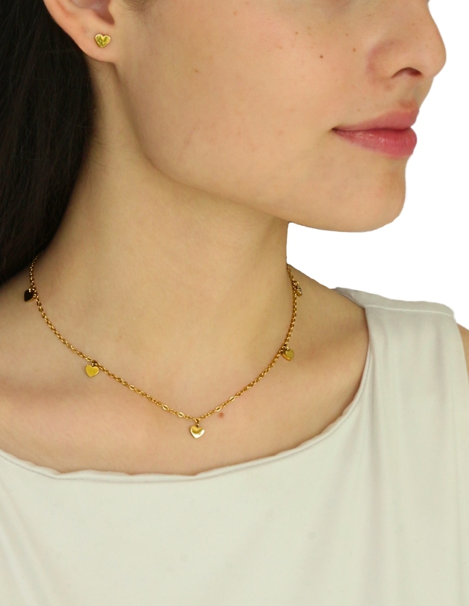 Set de collar y aretes 3