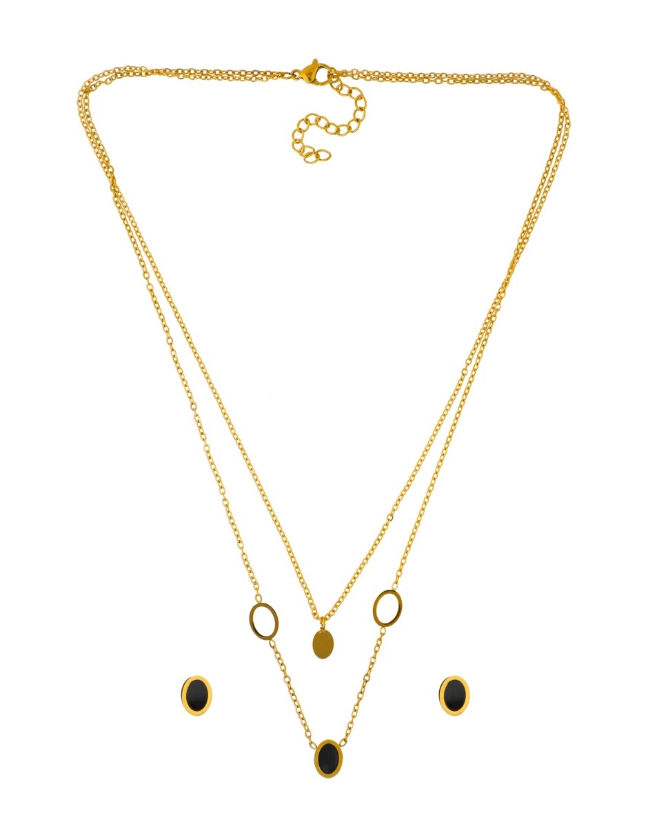 Set de collar y aretes Set de collar y aretes