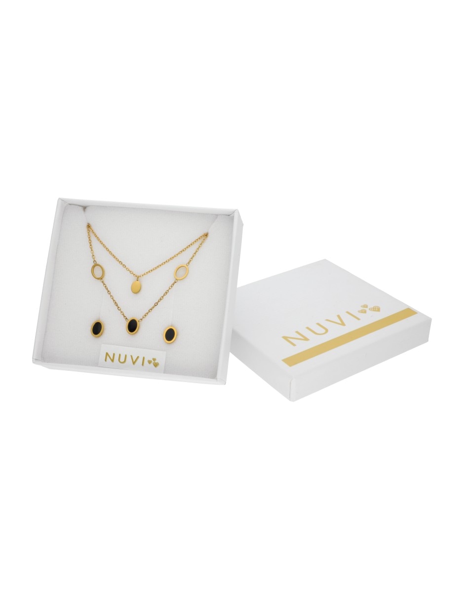 Set de collar y aretes 2