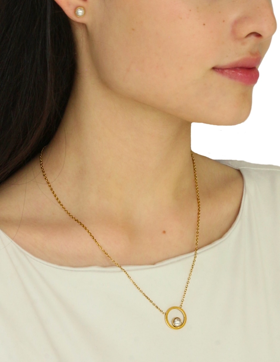 Set de collar y aretes 3