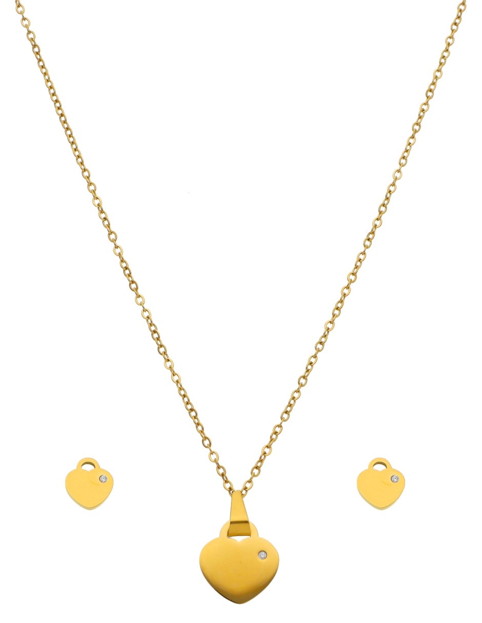 Set de collar y aretes 2