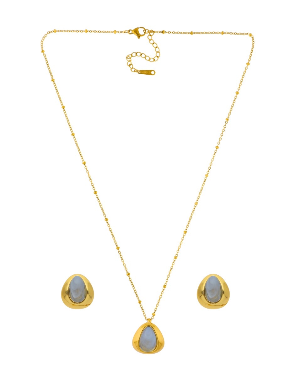 Set de collar y aretes Set de collar y aretes