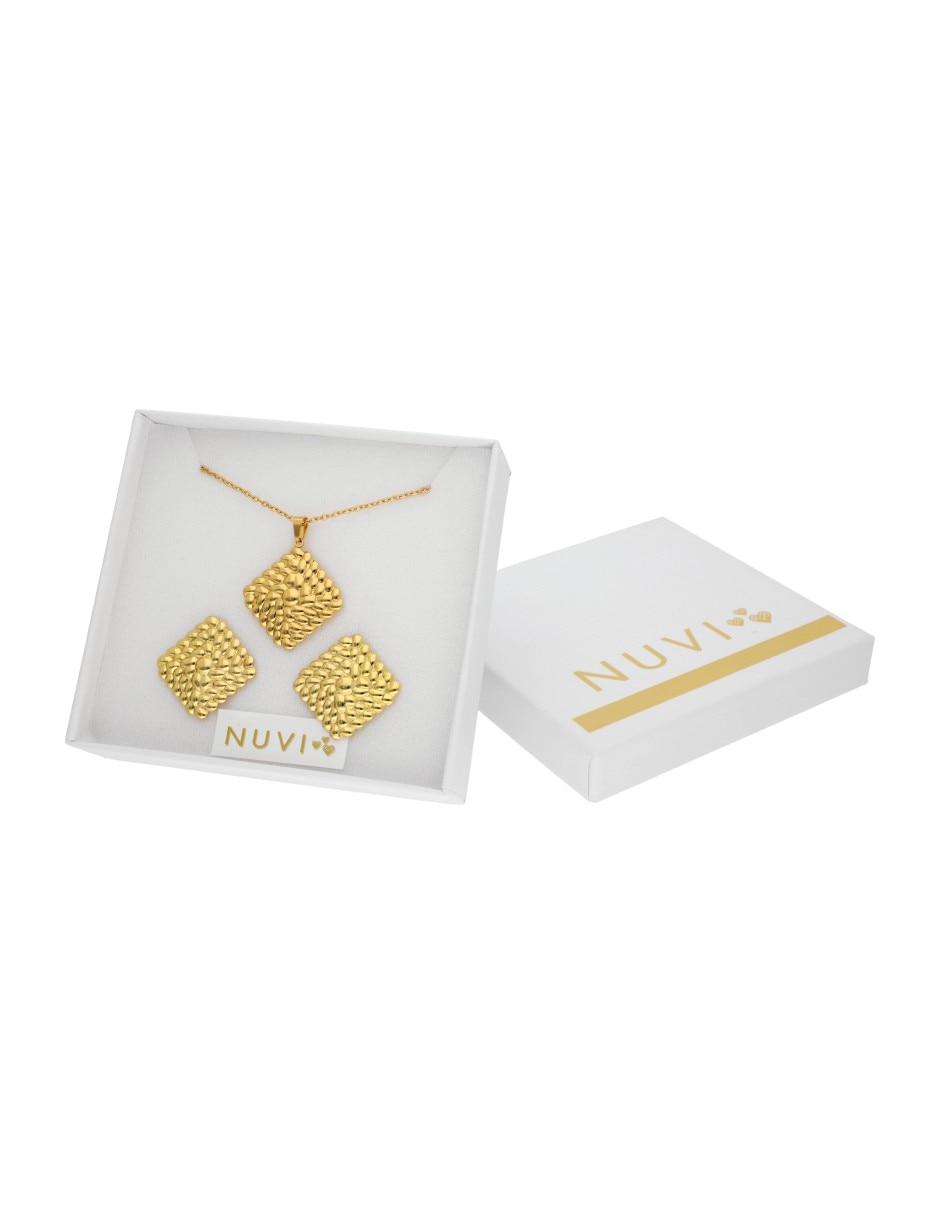 Set de collar y aretes 2
