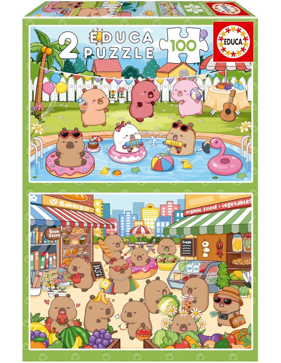 Rompecabezas animales Capyfun 200 piezas 1