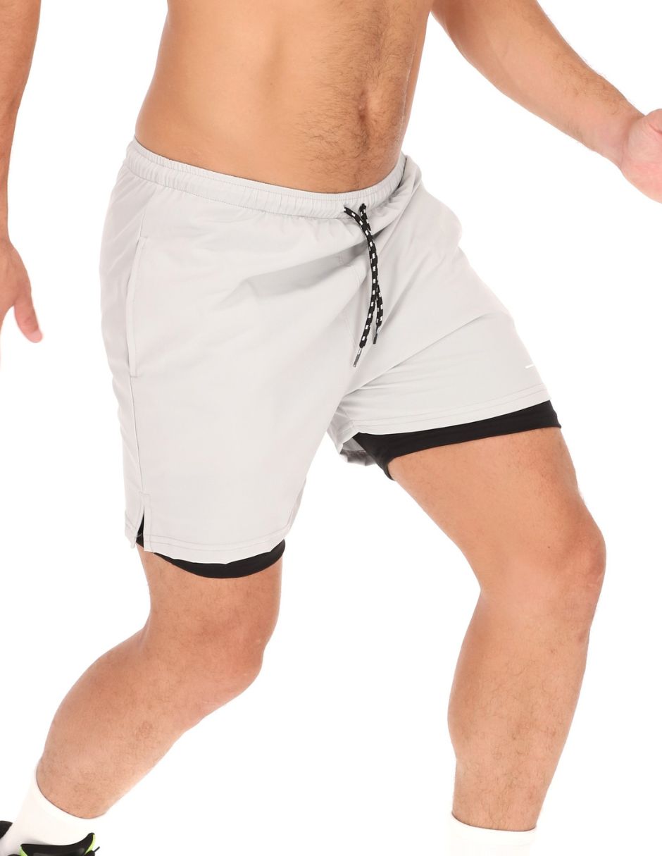 Set short con bolsillos para entrenamiento hombre 5