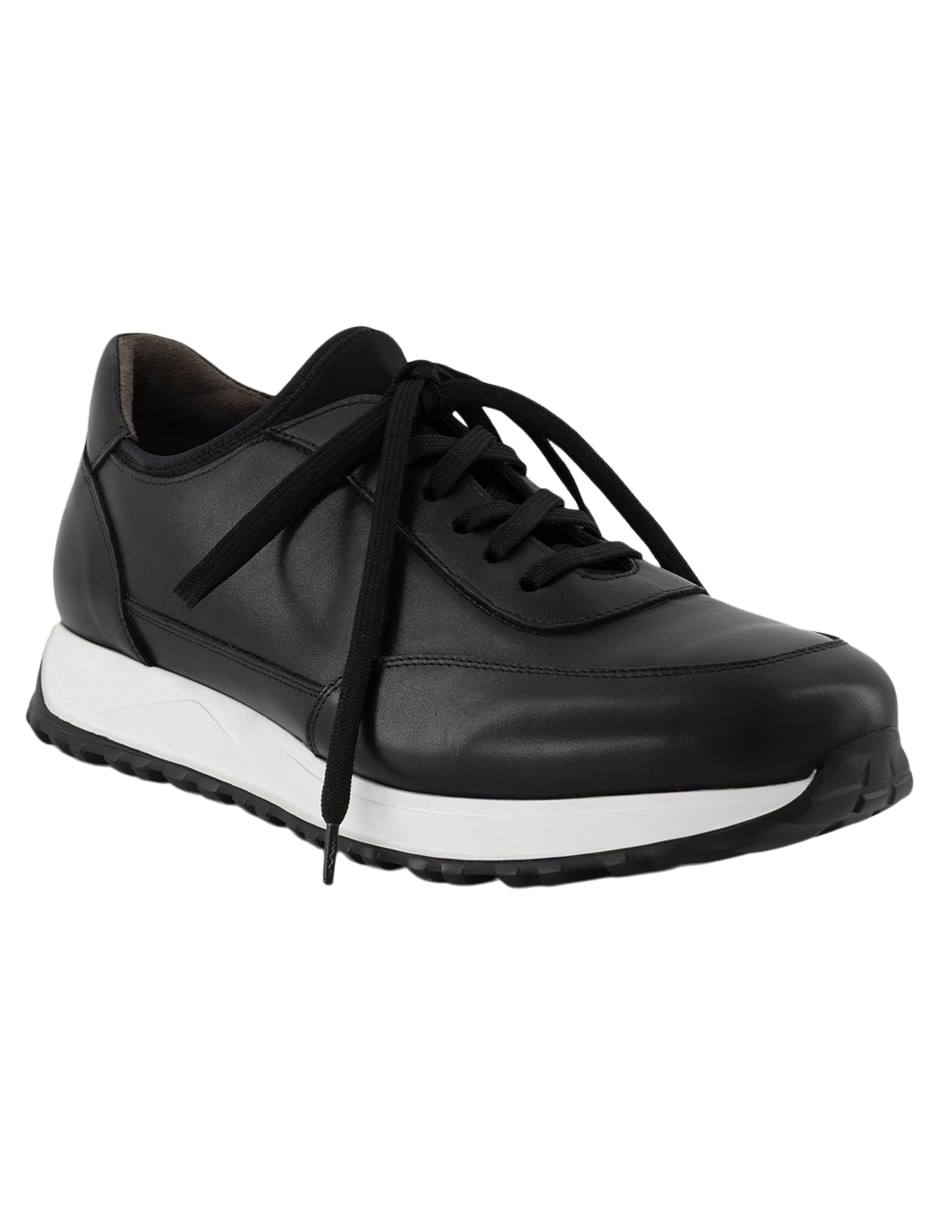 Tenis de piel para hombre