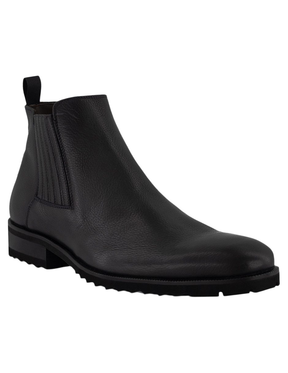 Botín de piel para hombre Botín de piel para hombre