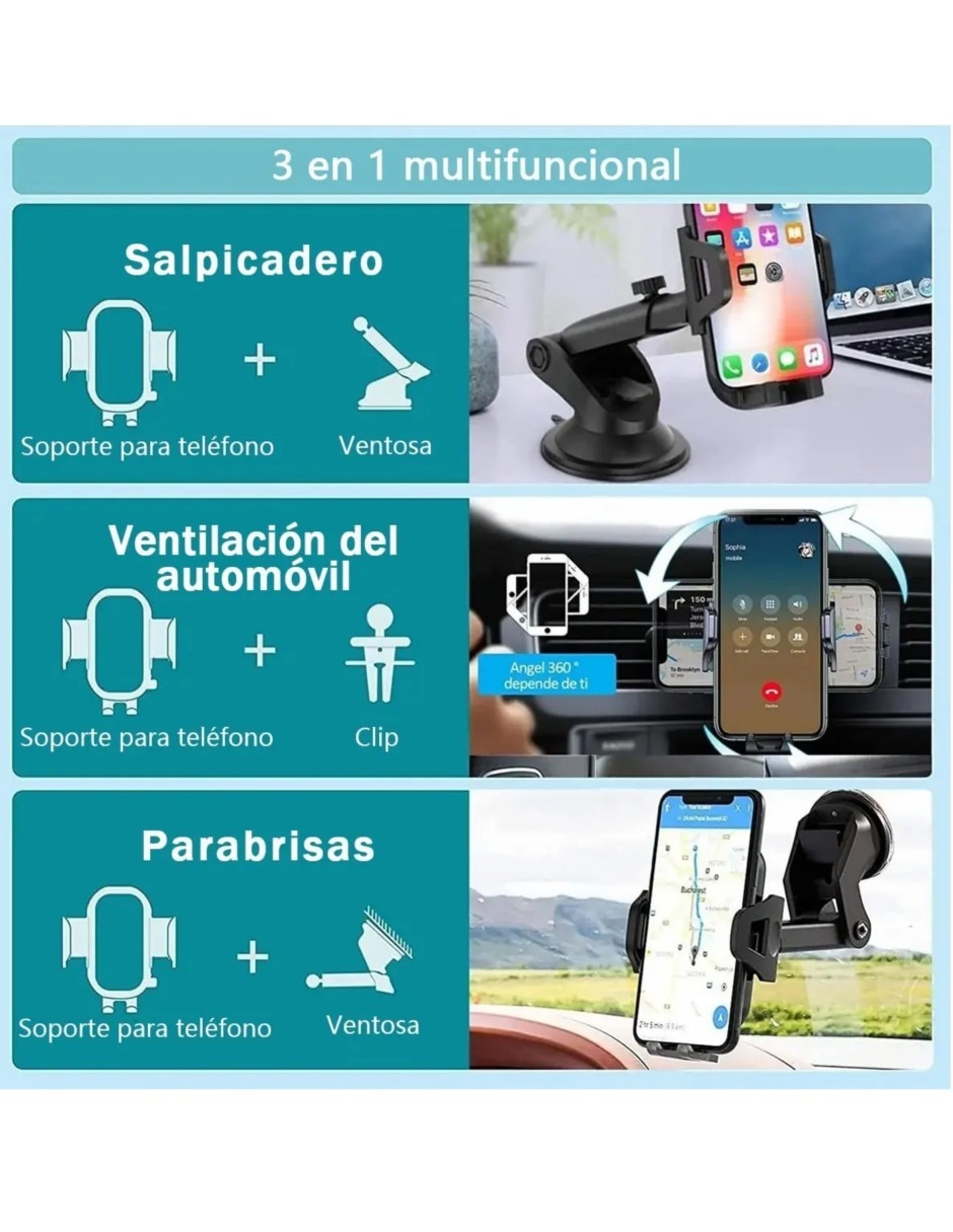 Soporte celular con amplificador 2