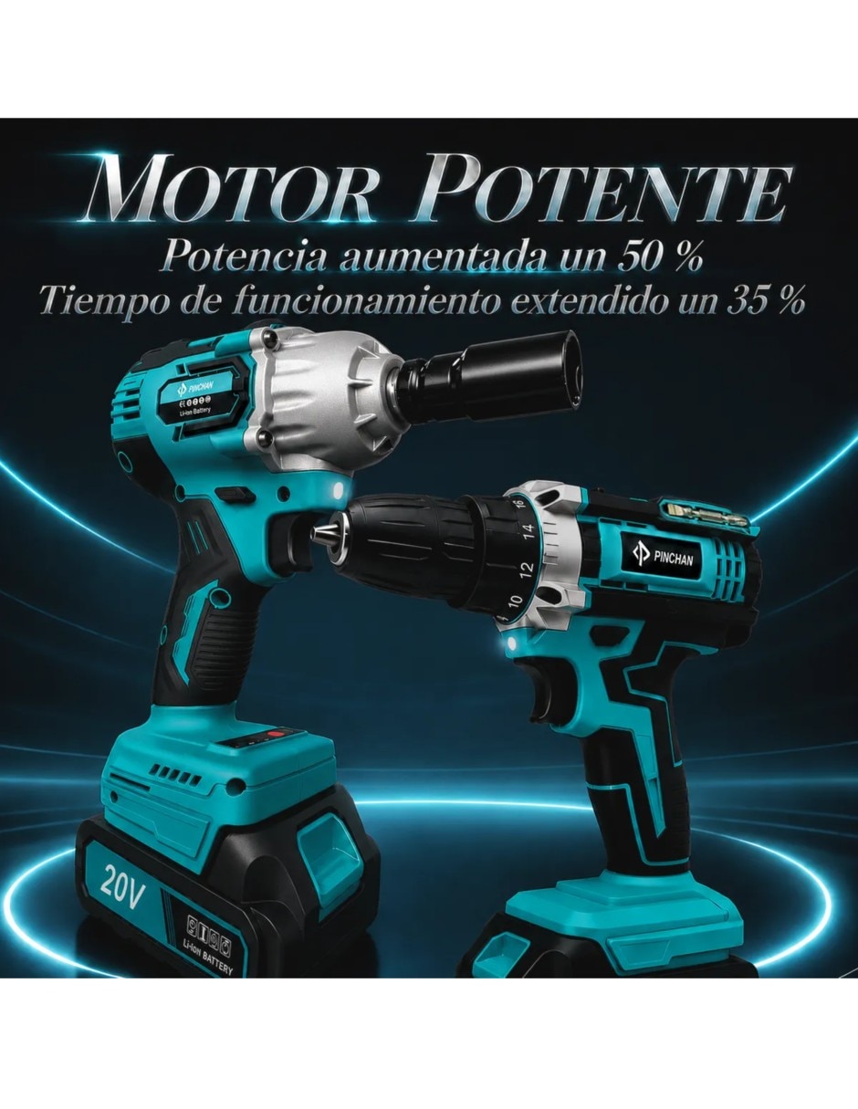Taladro inalámbrico Stornillador de 110-130 V 4
