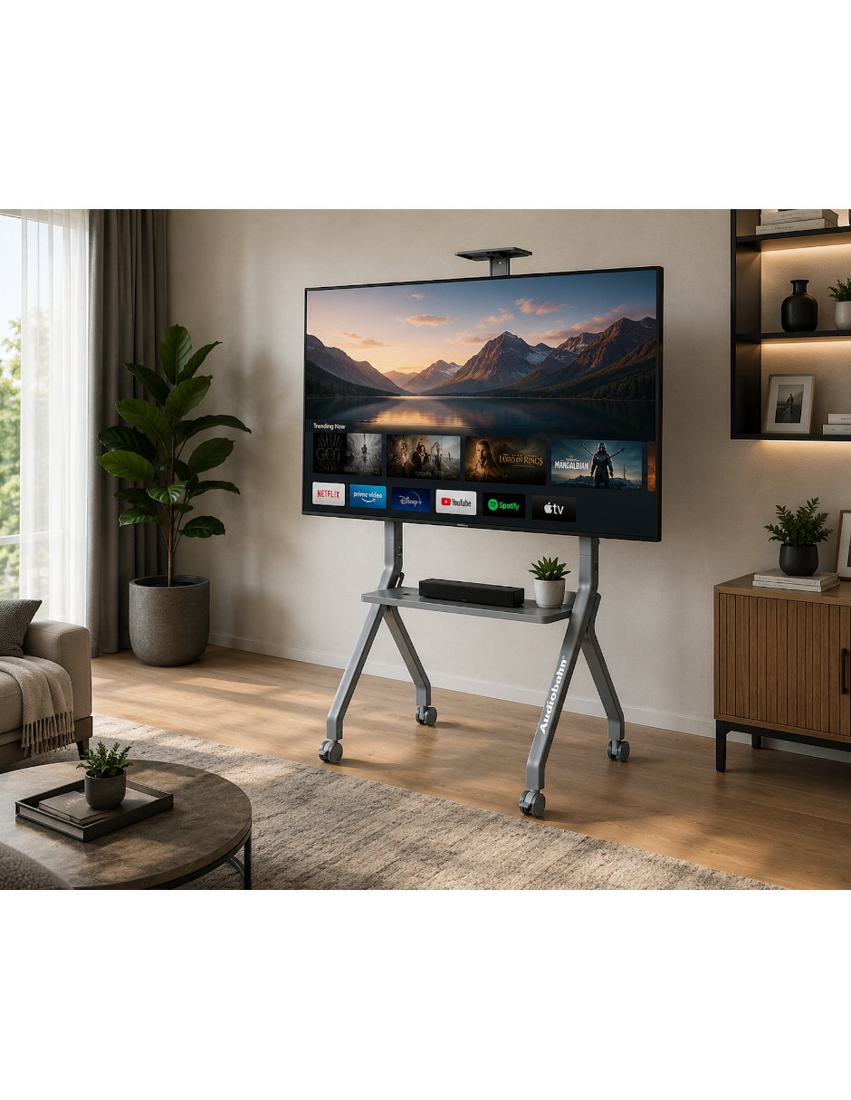 Soporte piso Audiobahn para pantalla portátil 110 pulgadas