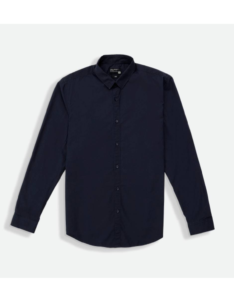 Camisa casual de algodón manga larga para hombre 5