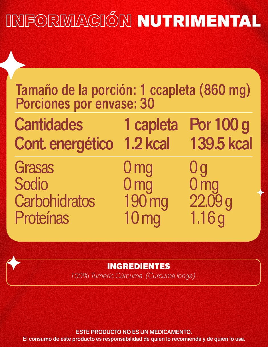 Curcuyin Turmeric Curcuma 100% 3